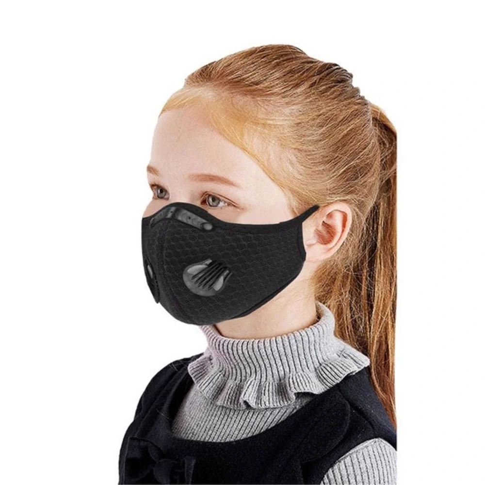 Sport Face Mask Cover for Kids with 3-Filters